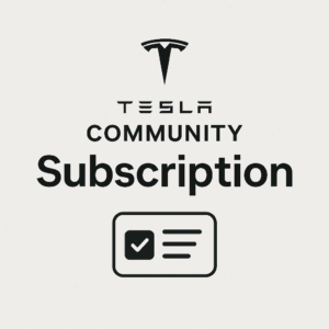 Tesla Owner Membership